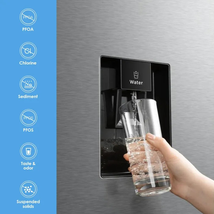 Discountfilterpro EDR2RXD1 Water Filter Replacement Universal Refrigerator Water Filter Premium Replacement for Clean Water & Ice